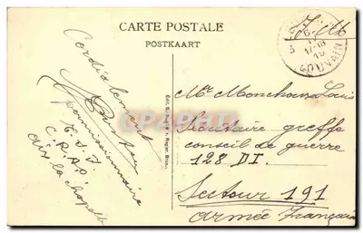 Louvain — Absydę św. Piotra — Wydawnictwo SD Journaux — Rewers