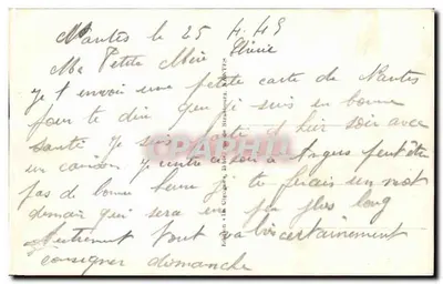Nantes - O Jardim das Plantas - O Lago — Verso