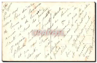 Pejzaż zimowy — Wesołych Świąt — DIX PARIS 2176/1 — Rewers