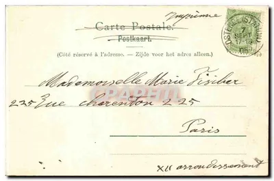 Ogólny widok Kuriozal — Ostenda — Wydawca Charles, nr 31 — Rewers