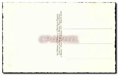 Arredores de Maissin — Cervos na floresta — Edições « Maissin » em Marche-en-Famenne — Verso