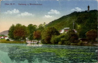 Oliva, W.-Pr. — Karlsberg e Waldhäuschen — editor não identificado