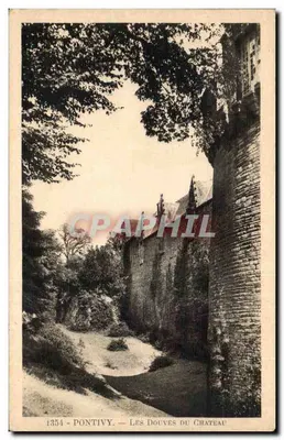 Pontivy — As valas do castelo — Edição Lesseux em Pontivy, n°1354