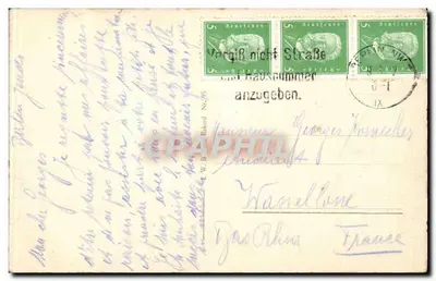 Berlin — Narodowy Pomnik Cesarza Wilhelma I — wydawca nieznany — Rewers