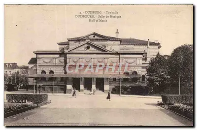 Duisburg - Tonhalle - Sala de Música — editor M. H., n° 12