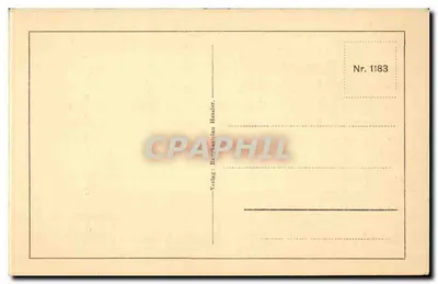 Kaplica Margarety w zamku w Nurembergu — wydawca Hasador, nr serii 1183 — Rewers