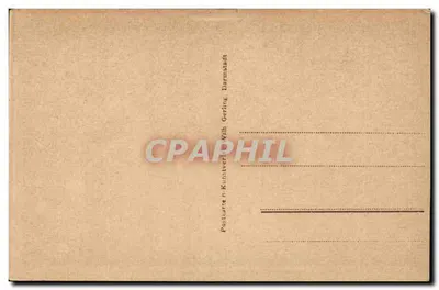 Melibokusblick — O ponto mais alto da Bergstrasse — Postkarte n. Kunstverlag Darmstadt — Verso