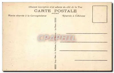 Le Mans — Katedra św. Julianna — Nef romański, XI i XII wiek. Chór ogiwany XIII wiek. Transpety XIX i XV wiek. — Rewers