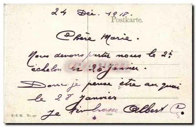 Mainz. Igreja de Cristo — editor K.S.M. No. 827 — Verso