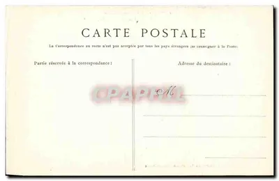 Palácio de Fontainebleau — A Cour Ovale — O Batistério — Editor L. Alexandre, Fontainebleau — Verso