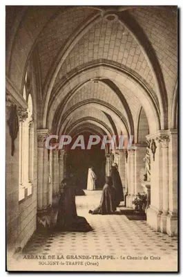 Abadia de la Grande-Trappe — O Caminho da Cruz — Soligny-la-Trappe (Orne)