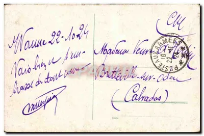 Hagen i. W. — vista aérea — editor desconhecido — Verso