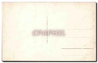 Baden-Baden — Inhalatorium y Nuevo Castillo — Verlag von Emil Bertmann, Estrasburgo — Reverso