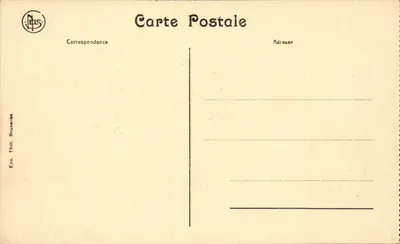 Anvers — Panorama (L'Escaut au coude d'Austruweel) — Ern. Thill, Bruksela — Rewers