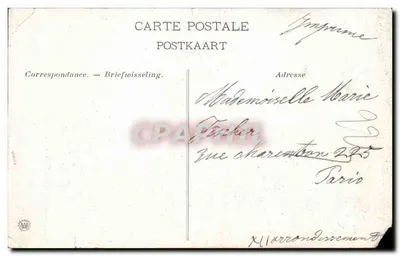 Bruges, Ayuntamiento — Bruges, Ayuntamiento — editor anónimo, n° 2463 — Reverso