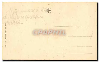 Brukselka — Quai des Marbriers — wydawca NLS, seria 12, n° 41 — Rewers