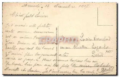 Lago di Garda - Desenzano visto dal Lago — A. Panchi, N° 825 — Verso