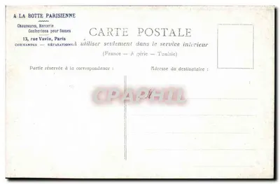 Bois de Boulogne — Lago Saint-James — editor PS.C.° — Reverso