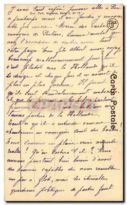 Gand — Lys i nabrzeże Dominikanów — N. G. N. (N. G. N.) — Rewers