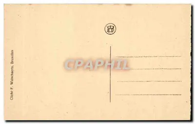 GAND — Quai aux Herbes — F. Walschaerts, Bruxelas — Verso