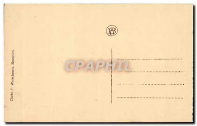 Gand — Igreja de São Miguel — Editor F. Walschaerts, Bruxelas — Verso