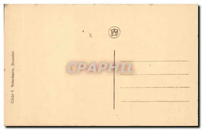 Gand — Zamek Gérard-le-Diable — GENT — Geeraard Duivelssteen — F. W. — Rewers