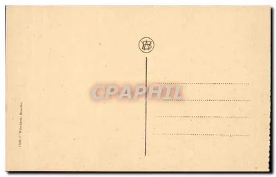 Gand — Igreja de São Nicolau — Editor F. Waisbacher, Bruxelas — Verso