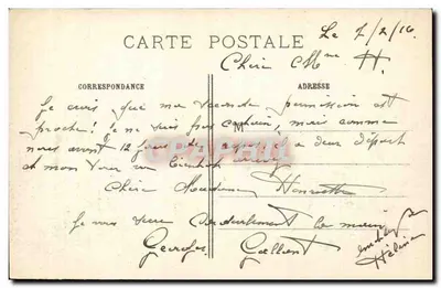 Ypres após o bombardeio — Batalha do Yser, 1914-15 — Visé Paris 408, Paudinière, Pantin — Verso