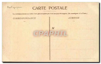 Iepres — Sala Echevinale, Hotel de Ville — Edição Fl. Bartier, Iepres — Verso