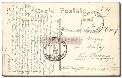 As Halles de Ieper em 1913 — Foto Antony, Ieper — n° 40913-I — Verso