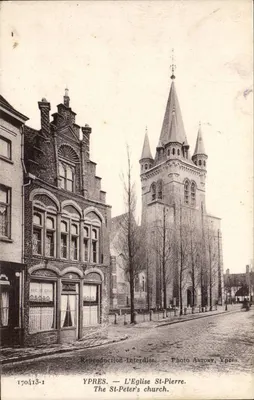 Ypres — A Igreja de São Pedro — Foto Antony, Ypres, n° 170413-1