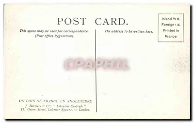 LONDRES — Os Escritórios da Guerra e das Relações Exteriores — LL. — N° 150 — Verso