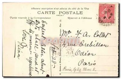 Beaulieu-sur-Mer — Hotel Bedford — R. M. — Rewers
