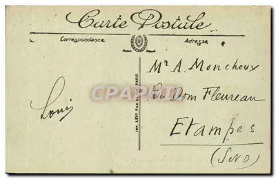 CANNES — Ptaki morskie na plaży — LL. — N° 154 — Rewers