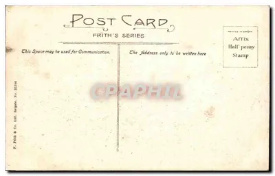 Zamek w Windsorze, Katedra Świętego Jerzego — Frith & Co. Ltd., seria Frith's Series, nr 32386 — Rewers
