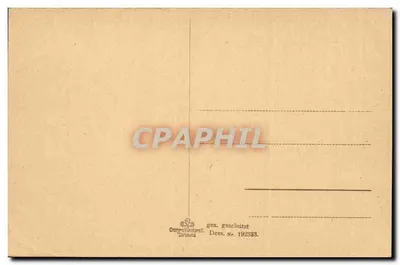 Bad Homburg v. d. Höhe — Passeio no Parque — Crone-Postkarten, Dess. Nr. 192333 — Verso