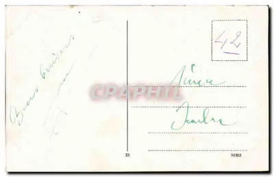 Frankfurt a.M. — Jardim Zoológico — editor não identificado, n° de série 94368 — Verso