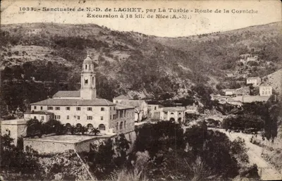 Santuário de N.-D. de LAGHET — Excursão a 18 km de Nice — A.-M. — Ed. GILLETTE, Nice