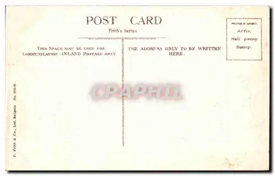 Oxford — Kościół Chrystusa — Wieża — seria Frith's — Rewers