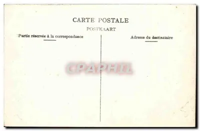 Bruxelas — O Hotel de Ville — editor desconhecido, n°6 — Verso
