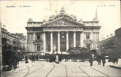 Bruxelas — A Bolsa — L. L. B. — N. 85
