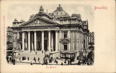 A Bolsa — Bruxelas — Edição V. G. 42 avenue Midi Bruxelles