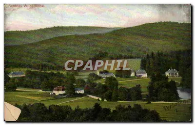 Castelo Wilhelmstal — vista panorâmica — Verlag C. Jagemann, Elsengrach