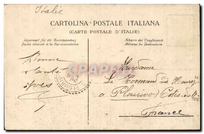 Rzym — Widok z kopuły Świętego Piotra — Cartoline Postale Italiana, seria 11 29 — Rewers