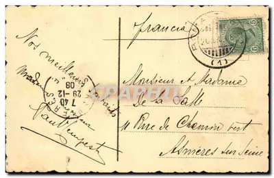 Roma – Restos do Templo de Vênus e Roma (Na Velia e Vale do Coliseu) — editor desconhecido, número de série não visível — Verso
