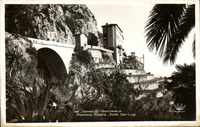 Grimaldi - Ventimiglia - Granica Włoska - Most San-Luigi — Munier, n°182