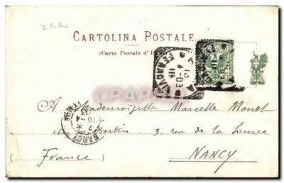 Rom - Forum Romanum (zentraler Bereich) — DANESI ROMA, Nr. 373, Tip. Pistoiesi — Rückseite
