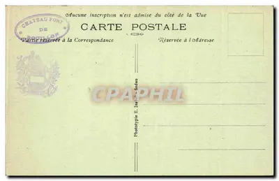 Bouillon — O Castelo — Fototipia E. Issart-Sedan, n°15 — Verso