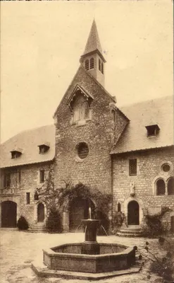 Abadia de Orval — Capela de São Bernardo e fonte — Em. Thill, Bruxelas