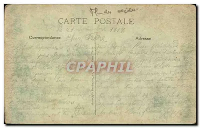 Turcy marszując przed królem Niemiec w Ramscapele — 1914-17 — Phot-Byprec, Stary Paryż — Rewers